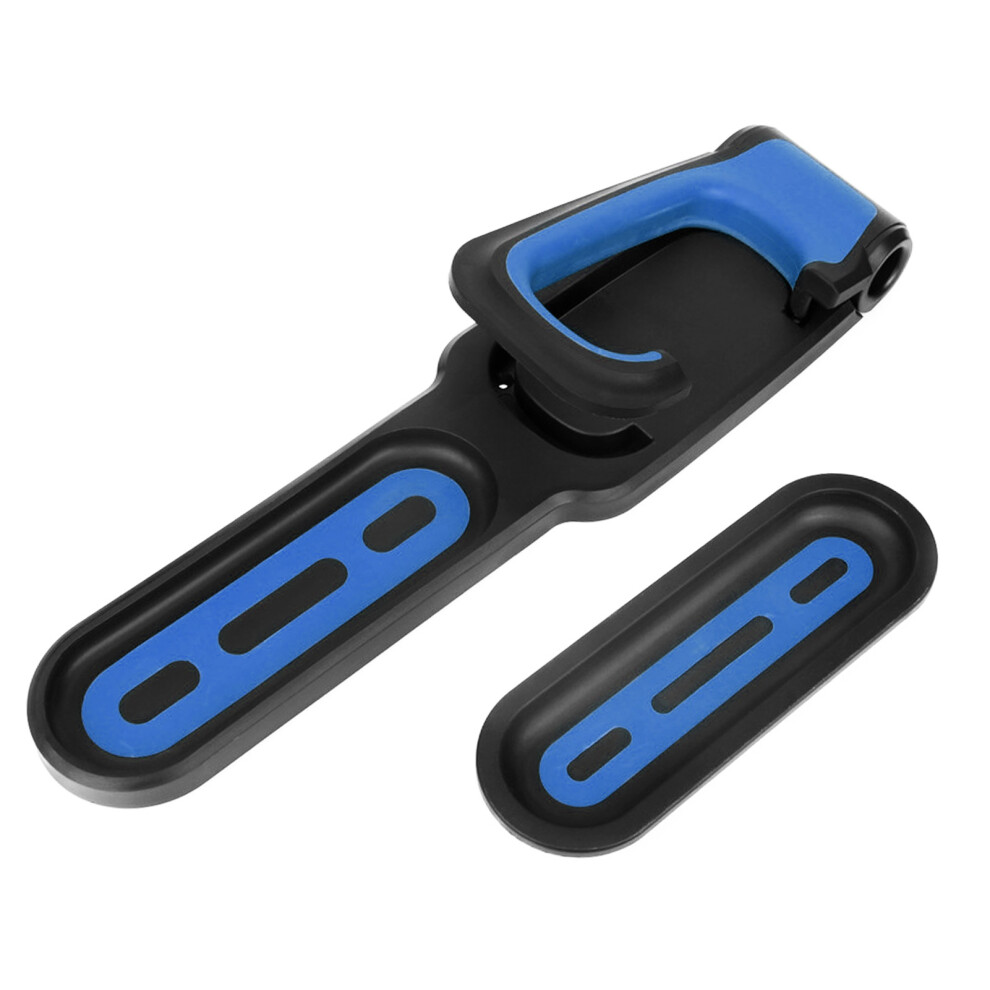 Vertical Bike Wall Hanger ABS Rack for Garage Black Blue