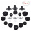 21Pcs Drum Felt Pad Kit Non-Slip Cymbal Stand Set 12