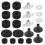 21Pcs Drum Felt Pad Kit Non-Slip Cymbal Stand Set 2