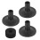 21Pcs Drum Felt Pad Kit Non-Slip Cymbal Stand Set 6