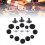 21Pcs Drum Felt Pad Kit Non-Slip Cymbal Stand Set 11