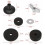 21Pcs Drum Felt Pad Kit Non-Slip Cymbal Stand Set 8