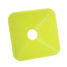 10 Stück stapelbare Trainingskegel 17,7  17,7  5 cm Grün