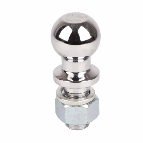1-7/8in Trailer Hitch Ball Rust Proof Strong Metal Glossy 1