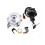 Motorcycle Electrical Ignition Switch Fuel Gas Cap Cover Seat Key Lock Set for 1