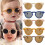 Kid Sunglasses Girls Sunglasses  orange frame 6