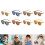 Kid Sunglasses Girls Sunglasses  orange frame 3