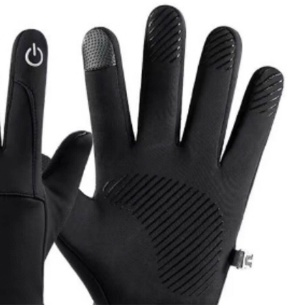 Cycling Warm Gloves Touchscreen Windproof Waterproof Black 5011329206115
