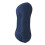 Almohada hinchable ultraligera de 125 g azul oscuro compacta 10