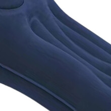 Ultralight Inflatable Travel Pillow Neck Lumbar Dark Blue