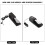 Sustain Pedal with 1.5m Cable for Electronic Keyboards 3