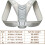 Back Support Posture Corrector for Women Men  Upper Back Support for Adults 5