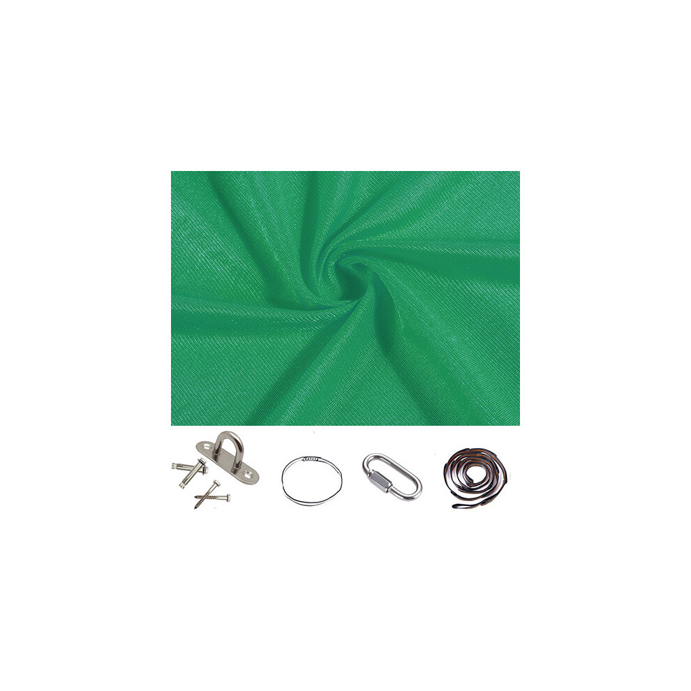 (280*100cm dark green) Indoor children's swing, outdoor hammock, hanging chair, elastic sensory yoga-image-OPC-PJ67K6H-NEW