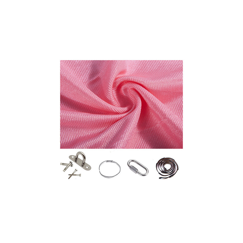 (280*100cm pink) Indoor children's swing, outdoor hammock, hanging chair, elastic sensory yoga-image-OPC-PJ67K6Q-NEW