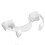 Halloween Retractable Vampire Teeth 6x2.6cm Realistic Fangs 7
