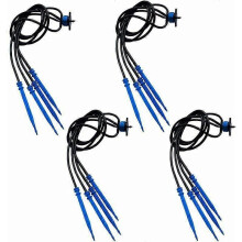 2025 Latest Model Garden Dripper,16 PCS Curved Arrows Drippers + 16PCS 3 / 5mm Hoses + 4PCS