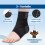 AnkleGuard Ankle Active Protective Bandage, Adjustable Ankle Support (L, Black) 3