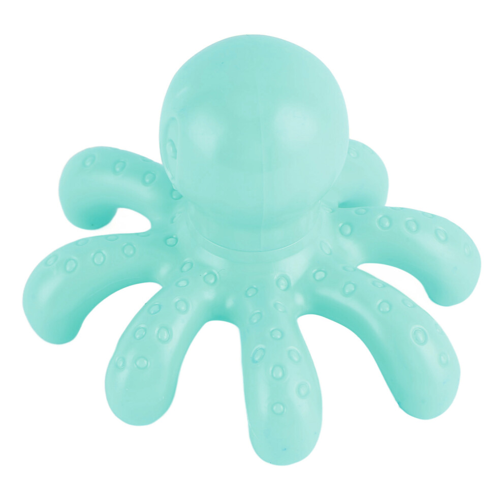Blue Octopus Claw Handheld Massager for Head, Legs & Back 12x12x8cm