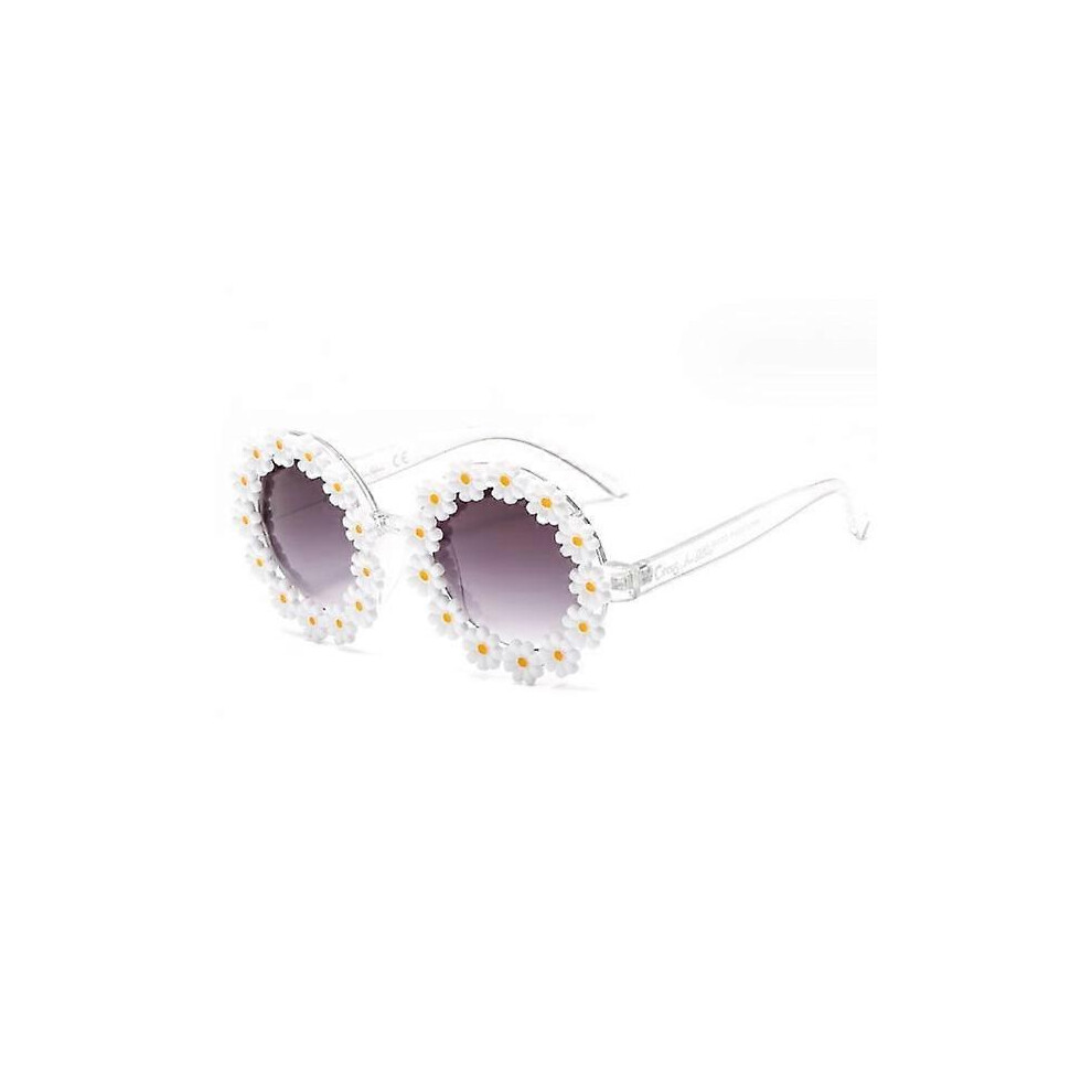 Women's sunglasses, classic round daisy sunglasses, mirror sunglasses.-image-OPC-PJ67KPV-NEW