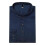 (L, Blue) Mens Banded Collar Slim Fit Dress Shirts 3