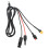 1-4 Solarmodul-Kabel, DC 5.5x2.1mm, 1.52m, Farbe 1
