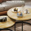 Homcom HOMCOM 2 Pcs Stacking Coffee Table Set with Steel Frame, Natural 4