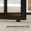 Homcom HOMCOM 2 Pcs Stacking Coffee Table Set with Steel Frame, Natural 7
