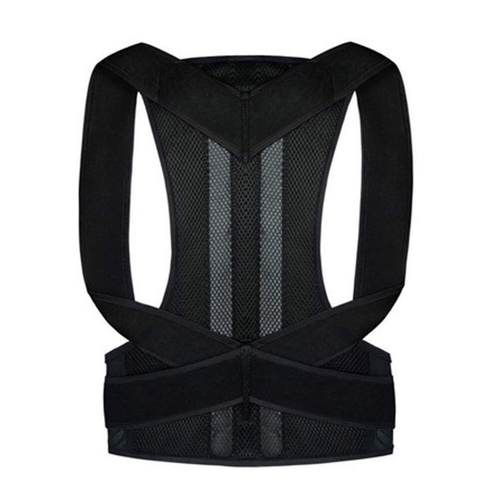 Red Posture Corrector Back Support Clavicle Support Stop Bending, Back Trainer, M