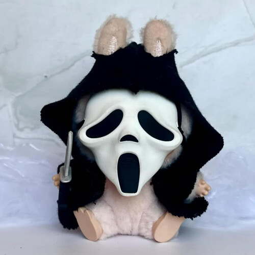 (A) Doll Terror Mask Halloween Set 17cm Doll Accessories 1
