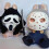 (2pcs) Doll Terror Mask Halloween Set 17cm Doll Accessories 4