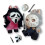 (A) Doll Terror Mask Halloween Set 17cm Doll Accessories 1