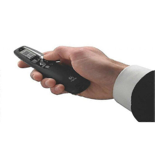 Logitech R700 Wireless Presenter Red Laser Pointer 2.4Ghz USB PPT Remote Control for Powerpoint Pres 1