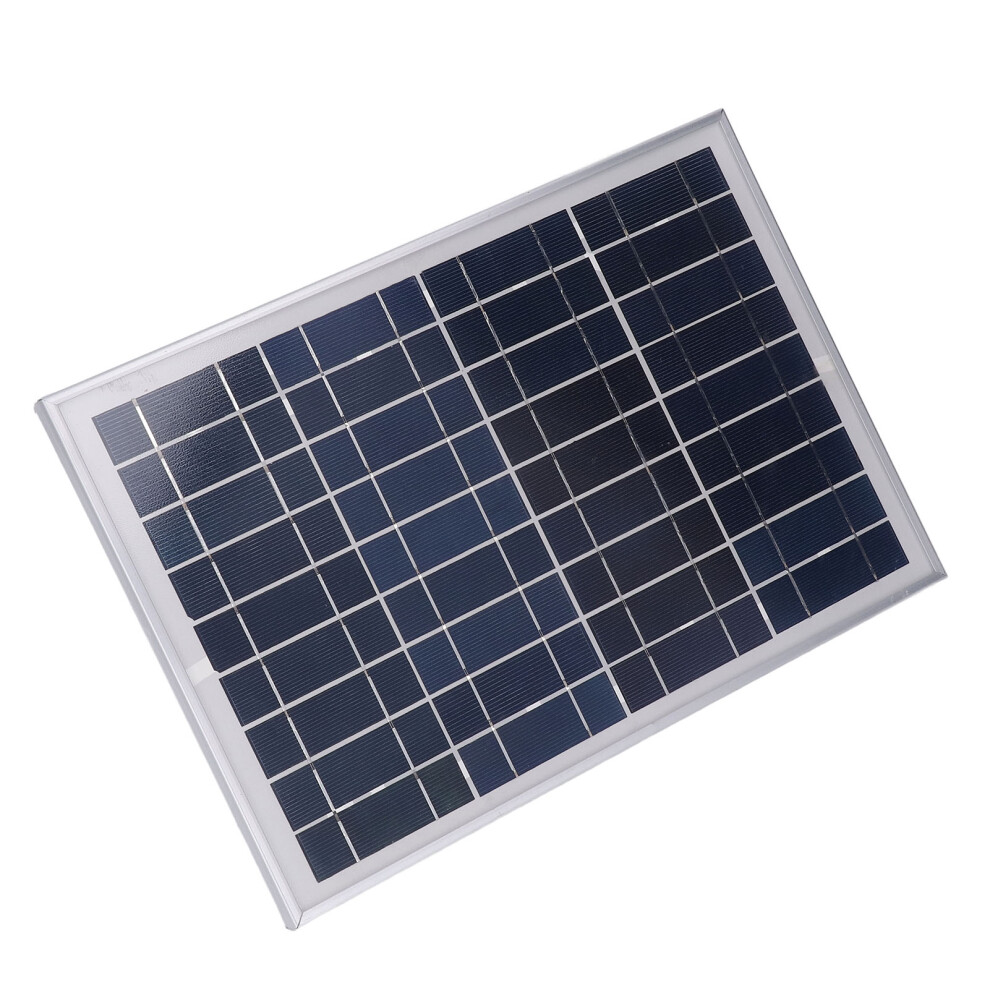 10W Monocrystalline Waterproof Solar Panel 350X240mm Off Grid Lighting 3701329223220