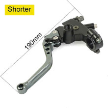 (Donkergrijs) Motorfiets Linker Hendel Koppelingskabel Lijn 22mm Universeel voor Grom MSX125 Nanja250