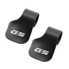 (2 pièces Noir GS LOGO) Repose-poignet d'assistance à l'accélérateur de moto Poignées de régulateur