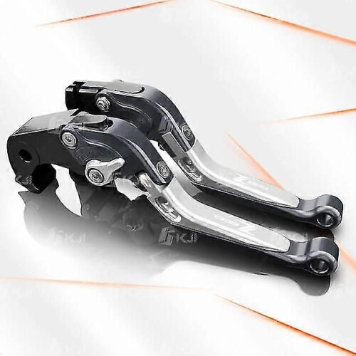 (Grey-Silver)For Kawasaki Z800/z800 E Version 2013-2016 Clutch Lever Brake Lever Set Adjustable Folding
