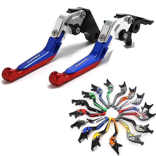 (D)For Honda Forza 300 125 250 2010-2018 2017 Adjustable Foldable Extending Brake Clutch Levers Handle 2