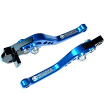 Excellent YAMAHA WR125R 2009-2011 SHORT BLUE BRAKE and CLUTCH LEVERS SET RACE ROAD TS223