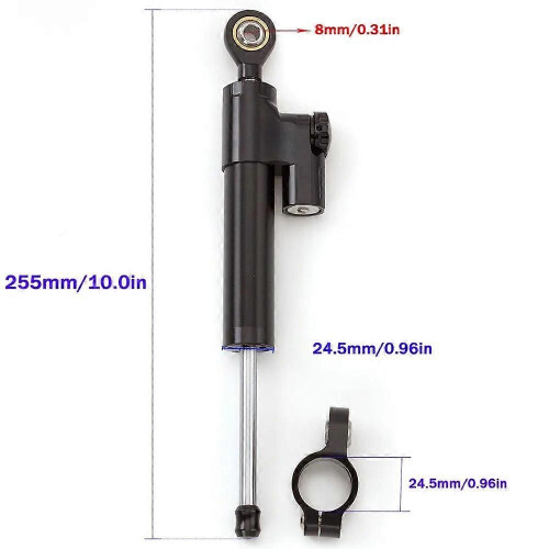 (Damper holder black)For MT07 MT09 MT 09 MT 07 Steering Damper Stabilizer Linear Reversed Safety Control 2