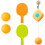 table tennis training tool, table tennis training set, DoorPongSet for indoor use 5