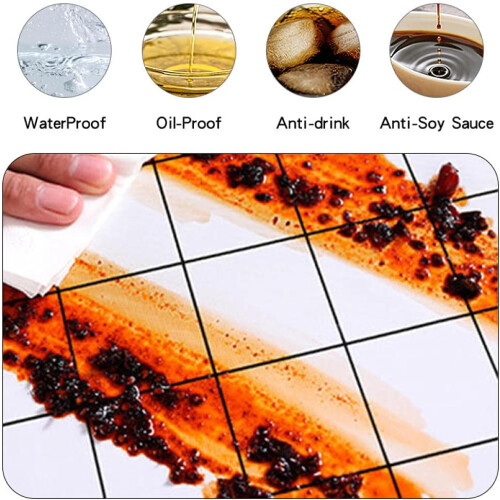 Anti-scalding, wash-free PEVA tablecloth 137X152CM 1