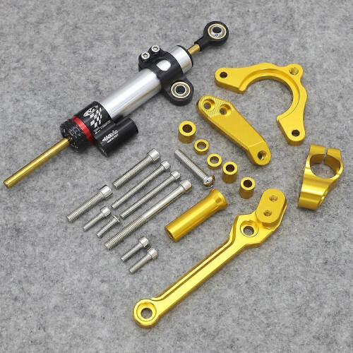 (N)Motorcycle Accessories Z900 Steering Stabilize Damper Bracket Mount Motorbike Damper Steering For 2