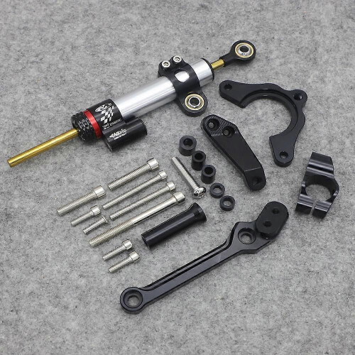 (N)Motorcycle Accessories Z900 Steering Stabilize Damper Bracket Mount Motorbike Damper Steering For 1