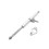 (Silver)CNC universal steering damper for R6 MT07 330MM safety 1