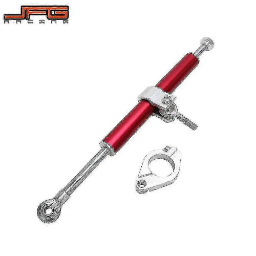 (black)Universal steering damper for R6 MT07 330MM safety control 1