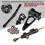 (only BIack bracket)Motorcycle Accessories Stabilizer Steering Damper Mounting Bracket Mount Kit Safety 5