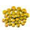 (Gold)30Pcs Motorcycle Screw Decorative Cover Screw Nut Cap Screw Plastic Protector 1