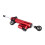 (Red)Steering Damper Motorcycle Universal Retrofits Adjustable Stabilizer Aluminum Motocross Steering 4