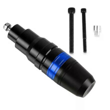(B 1 Stück blau) Gilt für MONSTER M620 M750 M900 Motorradteile CNC-Rahmenschieber-Absturzsicherung