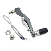 (Grå) Växelspak Justerbar Växelspak Hopfällbar För BMW R1200gs LC Adv R1250gs Adventure Motorcykel Aluminium